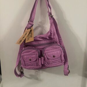 Lavender Crossbody Backpack